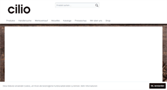 Desktop Screenshot of cilio.de